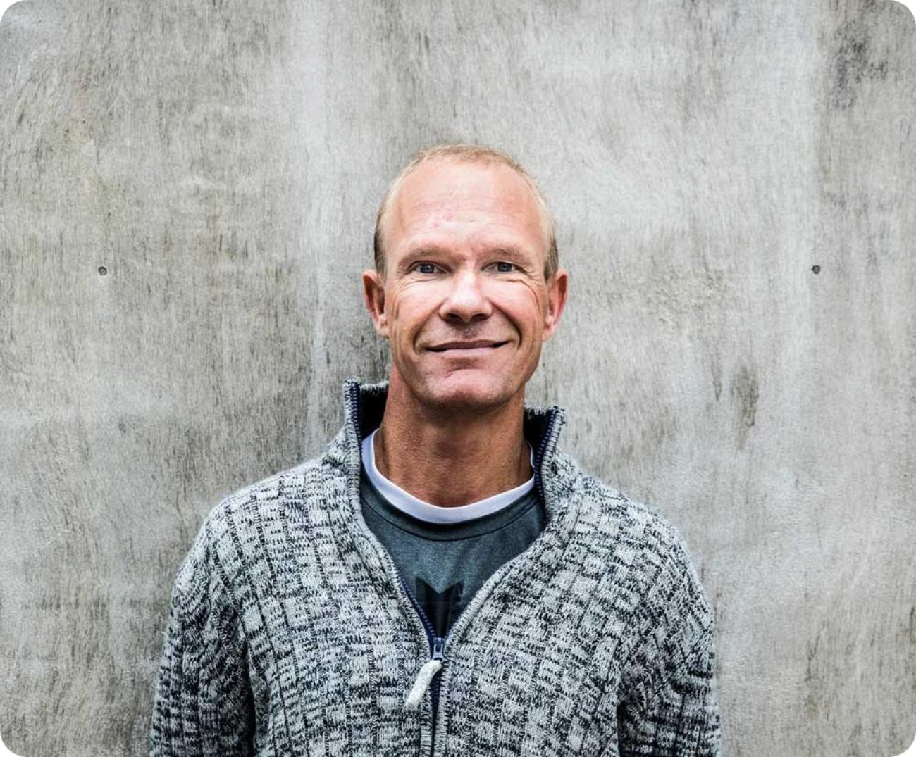 Tony satte sig et mål og snørede løbeskoene